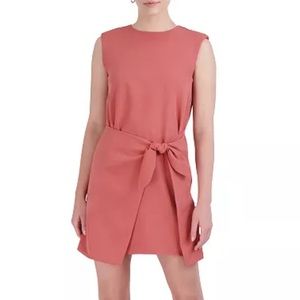 LAUNDRY BY SHELLI SEGAL
Tie-Front A-Line Mini Dress